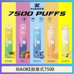 梟客XIAOKE一次性電子菸拋棄式7500口